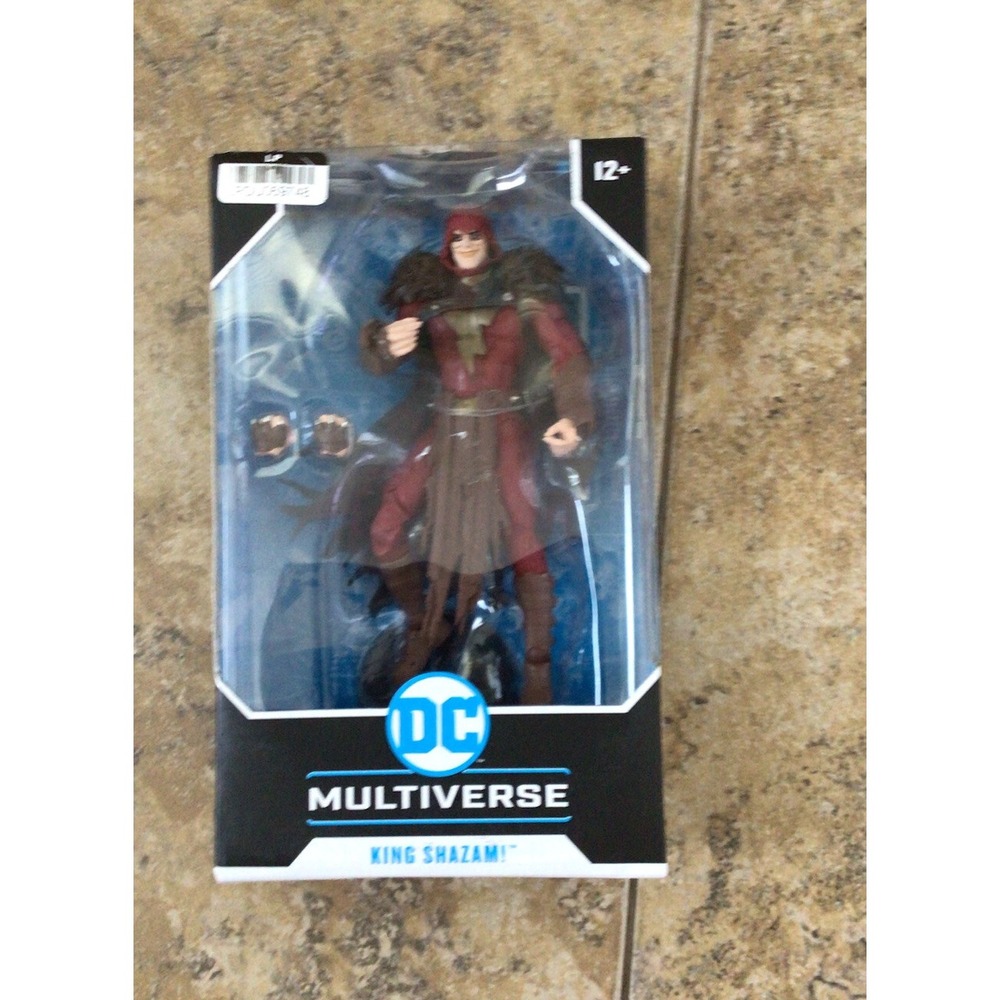 DC Multiverse King Shazam! 7-Inch Scale Action Figure Mcfarlane Toys DC Comics